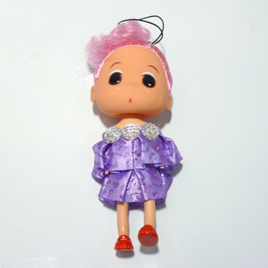 儿童玩具娃娃 玩偶 公主韩国迷糊娃娃 女孩玩具包包挂件钥匙链芭比娃娃挂件C2-4-5