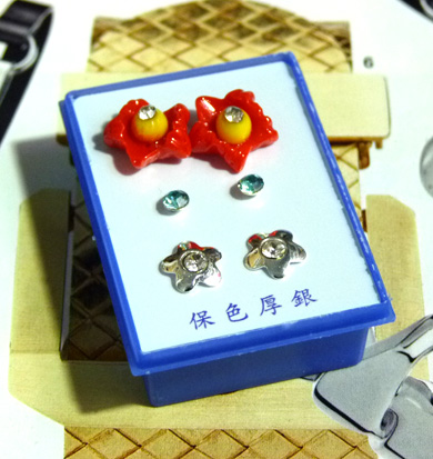 点钻新款耳钉三件套B2-3-4