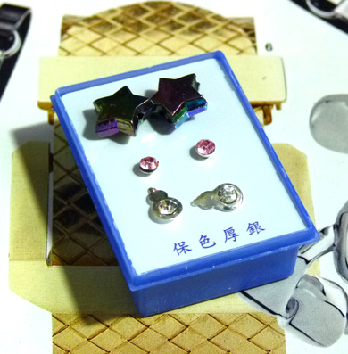 新耳钉三件套C3-2-4