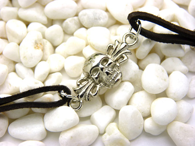 韩版潮流手链 蝴蝶结饰品皮绳脚链情侣手链女复古 时尚手链C4-1-1