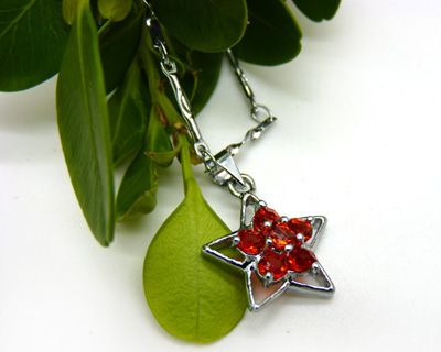 925银饰新款项链女韩国锁骨链吊坠 星语心愿 送女友佳品