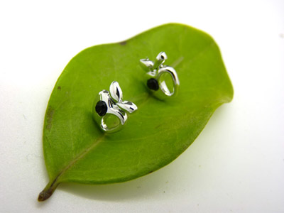 韩国可爱锆石耳饰品 防过敏女士耳钉 生日礼物时尚苹果爱心合金耳饰C6-2-3