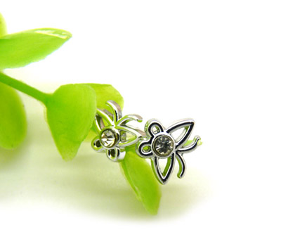 潮流新款韩版点钻 女款时尚耳钉女生饰品 个性合金锆石耳钉C6-2-3