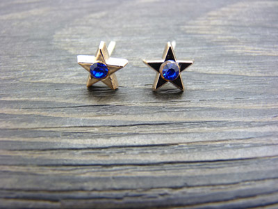 韩潮风格太阳锆石耳钉淑女耳饰 韩版个性合金宝石耳环饰品 合金耳钉C6-2-3