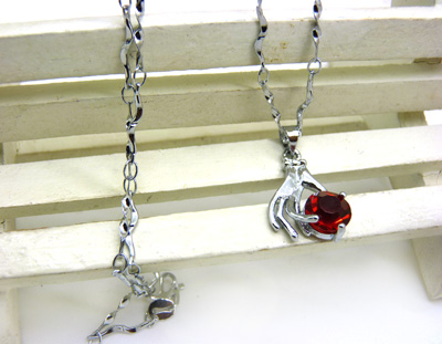 925银项链女日韩版短款锁骨链元宝链蛇骨链首饰品