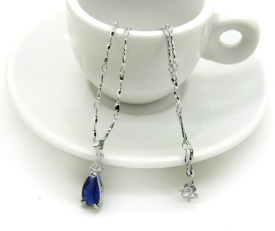 925银链新款项链女韩国锁骨链吊坠 星语心愿 送女友佳品B5-1-4