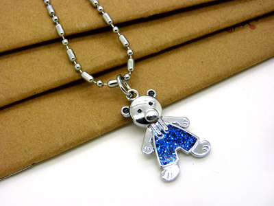 朋克项链潮男嘻哈说唱街舞帽骷髅藏银项链hiphop饰品B6-1-1