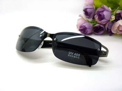 15新款潮太阳镜男士小方形无框太阳眼镜防紫外线司机开车墨镜-8526-90号A31-3-4