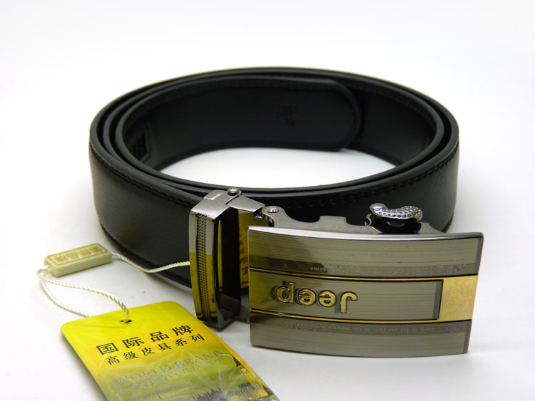 皮带男士真皮进口头层牛皮自动扣腰带裤带纯正品-z7号