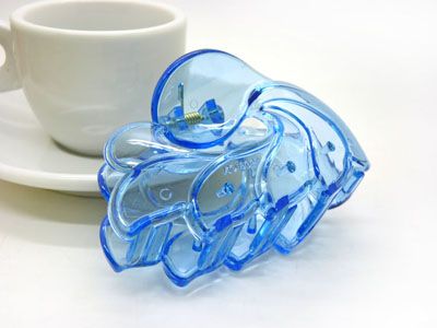 进口塑料大抓夹发饰大爪发夹多齿头夹马尾发夹发饰-9058---六C4-2-6