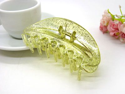 进口塑料大抓夹发饰大爪发夹多齿头夹马尾发夹发饰-9126---六C4-2-6