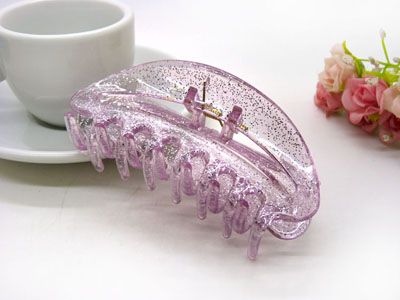 进口塑料大抓夹发饰大爪发夹多齿头夹马尾发夹发饰-9126--六C4-2-6