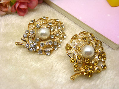 韩国胸花丝巾扣 采用奥地利进口水晶胸针女岁月静好高档  -32号B2-1-5-6