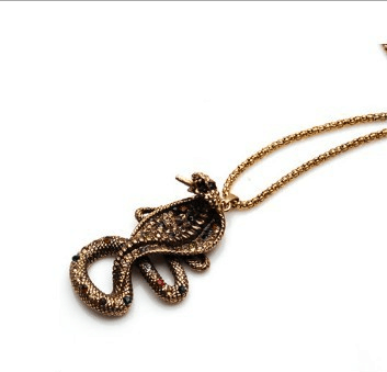 外贸饰品项链批发 欧美复古百搭个性长款项链毛衣链 朋克饰品B5-3-5/B4-3-4