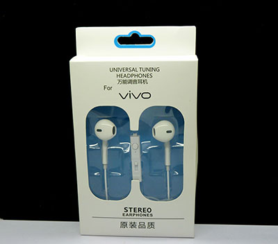 原装品质高音质 万能通用 蜗牛式 接听 调音国产耳机-ViVO六B30-2-4