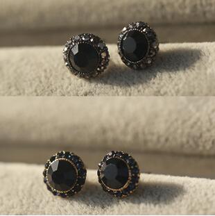 百搭耳钉女生日韩国简约气质甜美学生防过敏耳环幸运耳饰(B8-3-2)