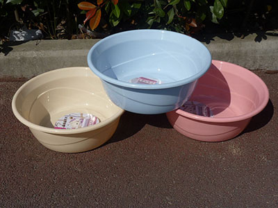 6065时尚洗脸盆环保家用塑料盆豪华脸盆耐摔耐磨/3号梯