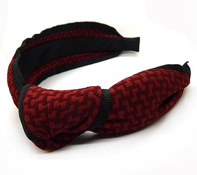 韩国头饰宽边个性头箍发箍布艺简约时尚束发带打结发卡女发饰(C6-2-1