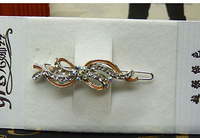 饰品批发少女系水钻合金可爱花朵发夹发饰B9-4-3