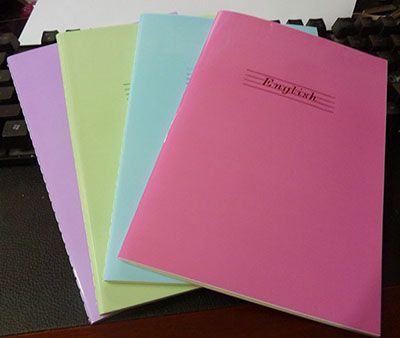 32K缝线本英语本141*207mm/36页9046PPE5-1-4后