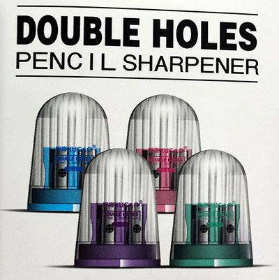 创意鸟笼彩色造型双孔卷笔刀 削笔器削笔刨学生用品---327A28-3-2