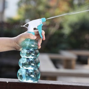 家用园艺工具 便携式园林喷水壶560ml透明葫芦形喷壶A9-2-5