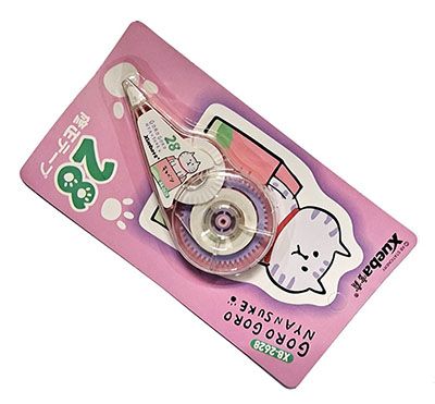 简约日系风修正带 创意透明盒装改正带涂改带批发学习文具用品六B4-3-3