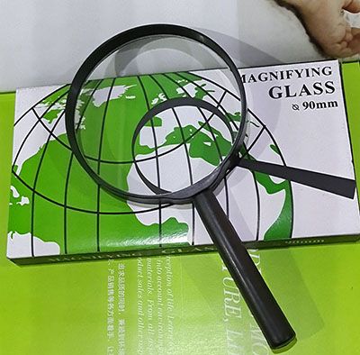 75MM放大镜  放大镜 两元批发 科教玩具 办公文具A9-2-2