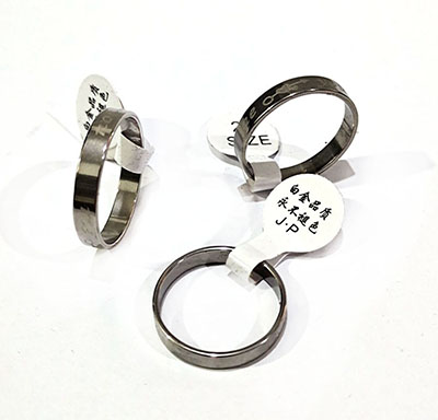 ILVE原色高贵大气指环不锈钢戒指B3-5-3