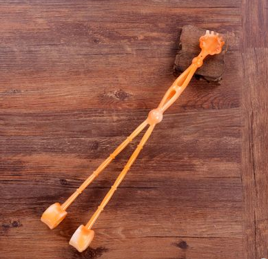 999千禧半圆太极响锤按摩锤后背敲按摩棒捶背不求人抓痒-300/件八B30-1-3