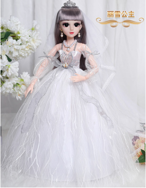 40里面中号单个仿真芭比换洋娃娃女孩玩具公主儿童玩具六B23-3-2