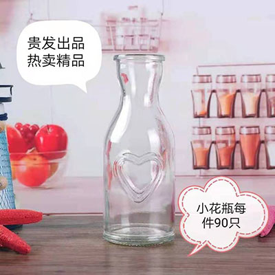 立体浮雕玻璃花瓶B12-3-1B6-1-1