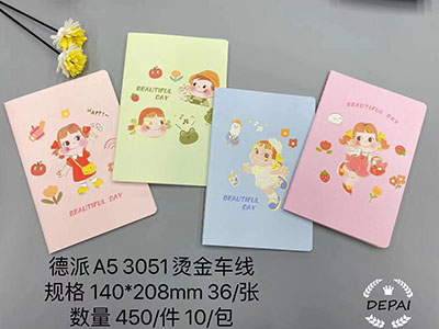 3051烫金美好一天车线本C11-2-4