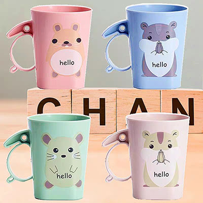 2180漱口杯简约蝴蝶防滑刷牙杯儿童创意喝水杯子情侣牙刷杯洗漱杯B13-4-2