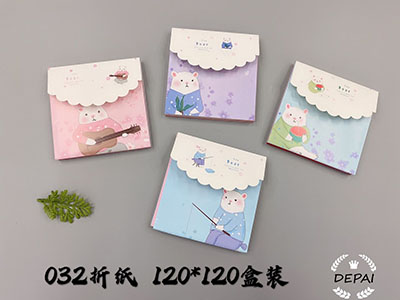 032德派100张装加厚手工折纸120*120mm/六B37-4-3