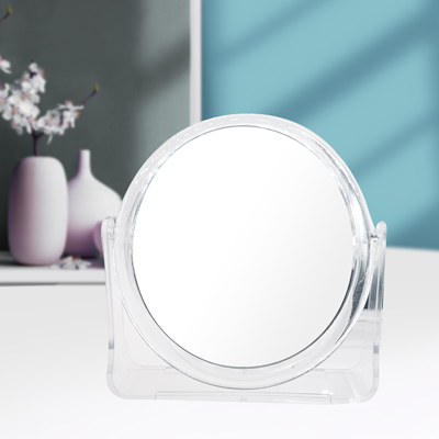 008 椭圆形可折叠高清双面镜 公主镜子高清旋转化妆双面镜子 C10-1-5