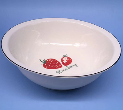 4号9英寸汤古盘 汤碗 家用陶瓷汤碗 （无售后不包运输破损）六A1-1-1