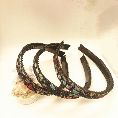 特价秒杀--发捆发箍女外出发卡网红欧美发窟森系超仙压发细边