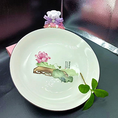 4号冷菜盘自助餐盘家用米饭碗汤碗水果盘可...