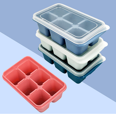 冰格冰块制冰盒冷冻模具速冻器家用冰箱自制网红冻冰盒子带盖A1-1-2