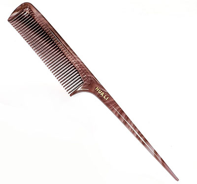 梳尖尾梳子专业造型化妆专用静电顺发梳耐高温梳子C6-3-6