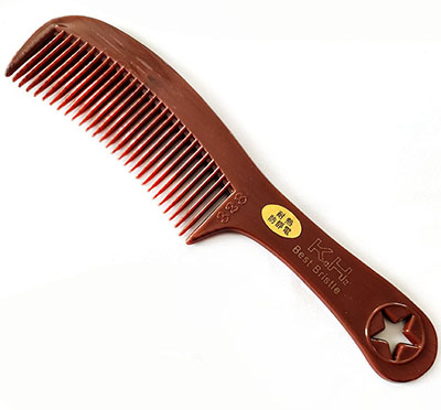 木梳发型师专用剪发梳防静电耐高温苹果梳理平头梳子C6-3-6
