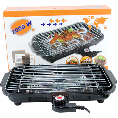 电烧烤架家用便携式电烧烤炉 无烟外卖电烤盘电烤炉B34-2-3