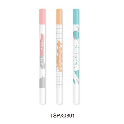 晨光可擦复写笔TSPX0801纯（蓝）双头拔盖普通油墨 36支/盒