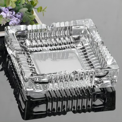 BXYG06玻璃烟灰缸办公室家用创意个性水晶烟缸 24个/箱六B27-3-1