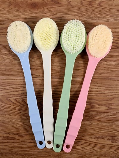 （单面不带球）洗澡刷子搓澡神器搓背刷长柄沐浴软毛刷 300/箱