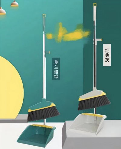 8857扫把簸箕套装组合家用软毛加厚款扫把套装两件套 40/箱六B24-2-上