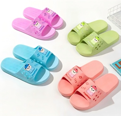 B39春秋季平底防滑休闲内外穿厚底坡跟百搭凉拖鞋 80/件六A5-2-3-4