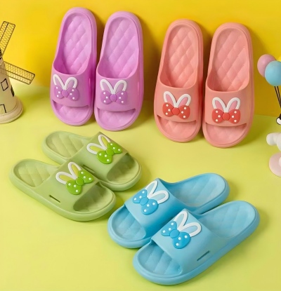 D19-3春秋季平底防滑休闲内外穿厚底坡跟百搭凉拖鞋 80/件六A5-2-3-4