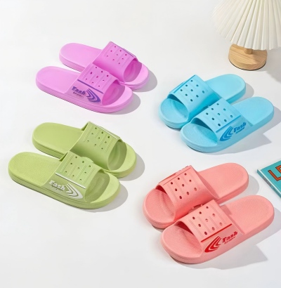 D38春秋季平底防滑休闲内外穿厚底坡跟百搭凉拖鞋 80/件六A5-2-3-4